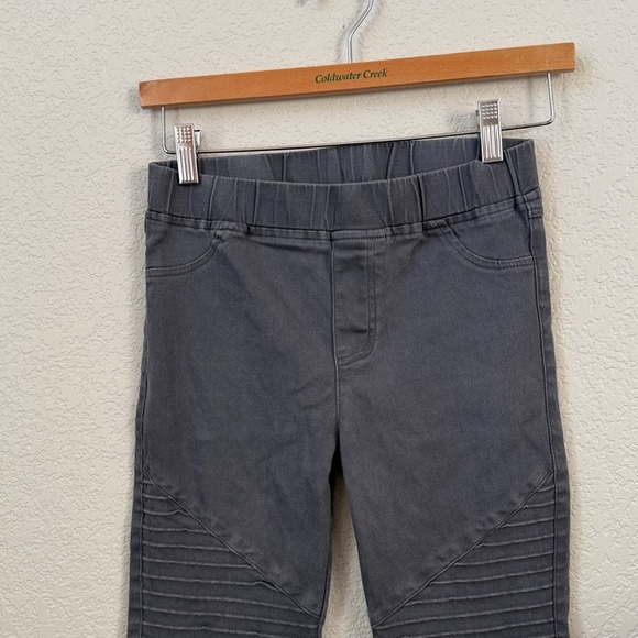 Umgee Moto Skinny Jean Stretch Gray size Small - Picture 2 of 12